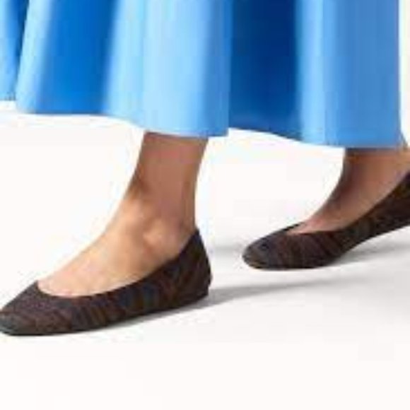 ROTHY'S Sapphire Zebra Flats NEW w/Box Size 11.5 - Picture 9 of 9